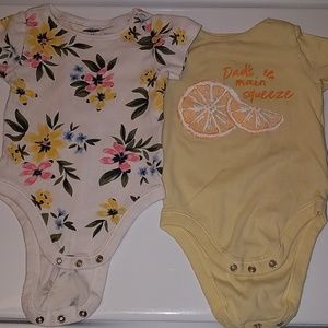 6-12m Old Navy Body Suits